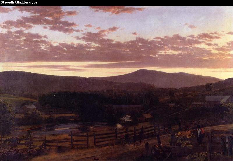 Frederic Edwin Church Ira Mountain, Vermont